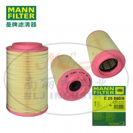 MANN-FILTER(曼牌滤清器)空滤C25860/6